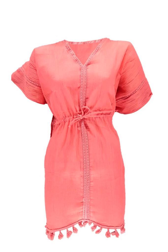 Sarlini kaftan koraalrood (Mooi & Gezond), Handtassen en Accessoires, Uiterlijk | Parfum, Nieuw, Verzenden