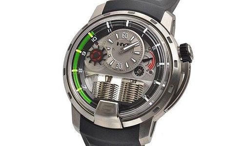 HYT - H1 Titanium Black DLC - 148-TT-11- GF-RU - Heren -, Handtassen en Accessoires, Horloges | Heren