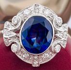 Bague Platine Saphir - Diamant, Bijoux, Sacs & Beauté