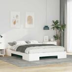 vidaXL Bedframe Wit 140 x 200 cm, Huis en Inrichting, Slaapkamer | Bedden, Verzenden, Nieuw