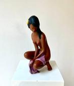Cortendorf - sculptuur, Hawai Mädchen - 29 cm - Keramiek, Antiek en Kunst