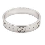 Gucci - Bague - icon ring - 18 carats Or blanc, Nieuw