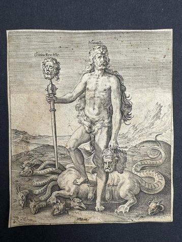 Hieronymus Wierix (1553-1619) - Ercole
