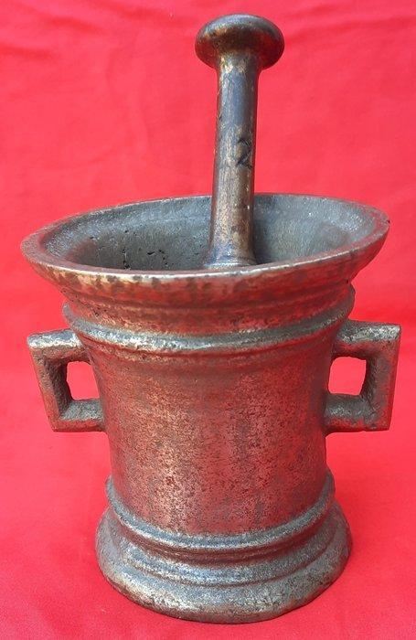 Mortier et pilon - Bronze, Antiek en Kunst, Antiek | Overige Antiek