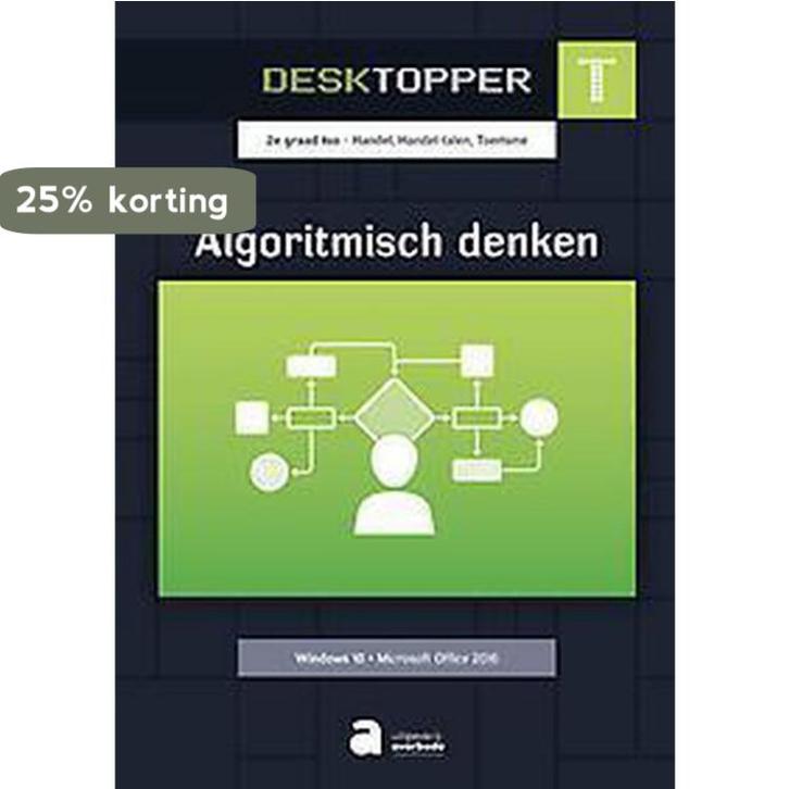 Algoritmisch denken(Windows 10 - Microsoft Office 2016), Livres, Informatique & Ordinateur, Envoi