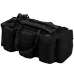 vidaXL Plunjezak 3-in-1 legerstijl 45 L zwart, Verzenden, Nieuw