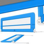 Bedhekje - 180 cm - Bedrand - Bedrail - Bedrek - Blauw - KES, Huis en Inrichting, Verzenden, Nieuw