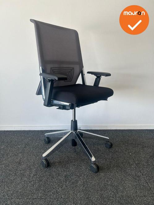 Haworth Comforto 59 - Grijs netweave - zwarte stoffering - C, Zakelijke goederen, Kantoor en Winkelinrichting | Kantoormeubilair en Inrichting
