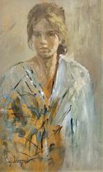 Eugenio Scorzelli (1890 - 1958) - Figura femminile, Antiek en Kunst