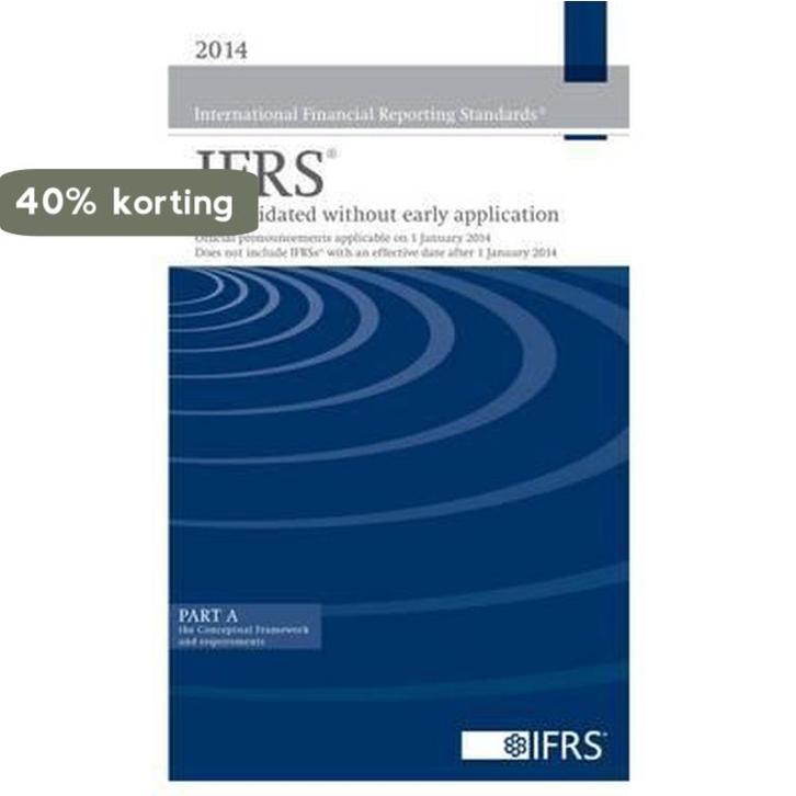 IFRS 2014 Consolidated without early Application, Livres, Langue | Anglais, Envoi