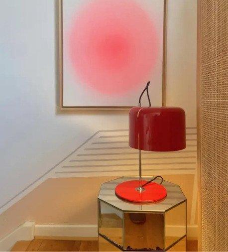 Oluce - Joe Colombo - Lampe de table - Coupé 2202 - Acier,, Antiek en Kunst, Antiek | Verlichting