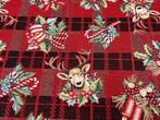 Splendeur de Noël : Gobelin Lurex avec motifs traditionnels