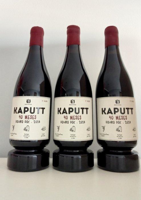2018 Barão de Vilar, Kaputt 40 Meses Tinto - Douro DOC - 3, Verzamelen, Wijnen