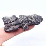 Mésopotamien Grès Amulette en perles de lézard - 62 mm