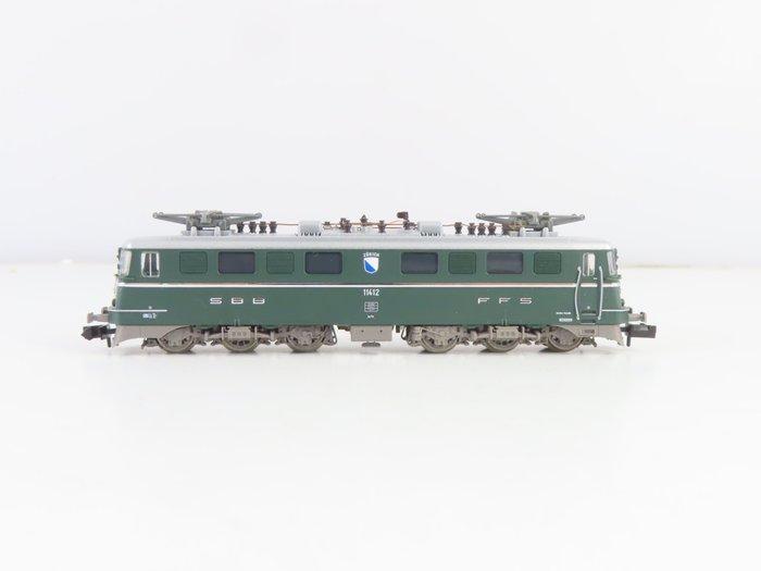 Fleischmann N - 737211 - Locomotive électrique (1) - Ae 6/6, Hobby en Vrije tijd, Modeltreinen | N-Spoor