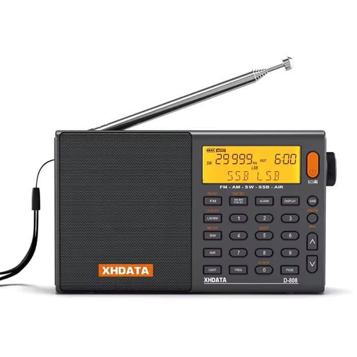 D-808 Noodradio op Batterij - USB Herlaadbaar 2000mAh - FM, Telecommunicatie, Mobiele telefoons | Toebehoren en Onderdelen, Nieuw