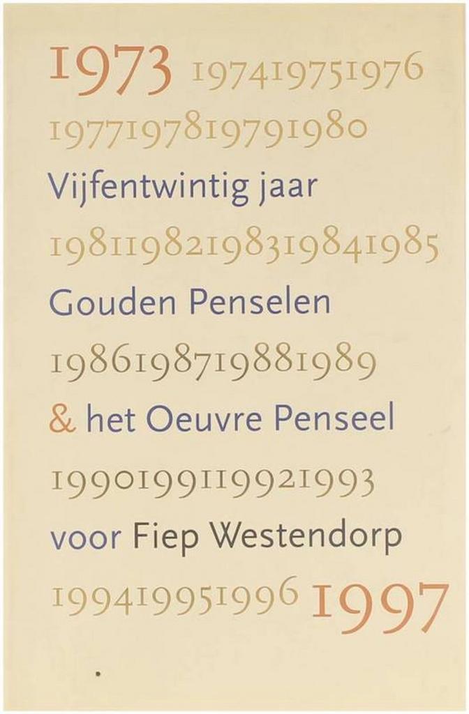 25 JAAR GOUDEN PENSELEN & OUEVRE FIEP 9789074336376, Boeken, Kinderboeken | Kleuters, Zo goed als nieuw, Verzenden