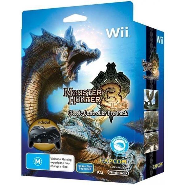 Monster Hunter Tri Classic Controller Pro Pack-Standaard, Games en Spelcomputers, Games | Nintendo Wii, Ophalen of Verzenden