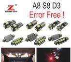 Kit 23 Ampoules Led Intérieur Pour Audi A8 S8 D3 Quattro 03, Verzenden