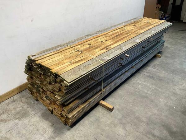 Veiling - 200x Tuinplank geïmpregneerd 360x9x2 cm, Doe-het-zelf en Bouw, Hout en Planken, Nieuw