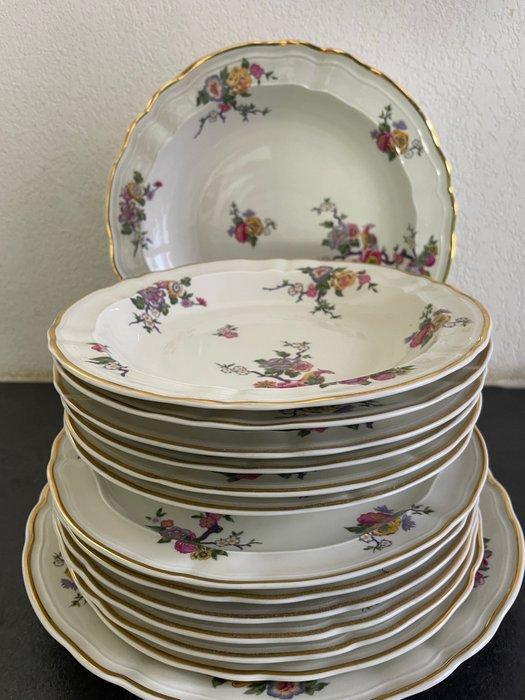 Bernardaud & Co. Limoges - Tafelservies (14) - Bengali -, Antiquités & Art, Antiquités | Meubles | Tables
