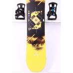 160 snowboard SALOMON WILD CARD XL unite, black/yellow, ALL, Sport en Fitness, Verzenden, Gebruikt, Board