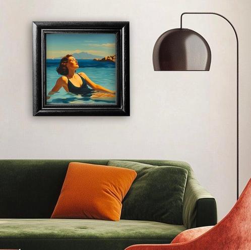 Le Yack (1972) - Sunlit Silence - Hand signed, Antiek en Kunst, Kunst | Designobjecten