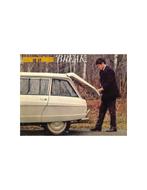 1965 CITROËN AMI 6 BREAK BROCHURE NEDERLANDS