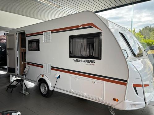 Caravane Weinsberg CaraOne 480 QDK Edition [HOT] (2024), Caravanes & Camping, Caravanes, 1000 - 1250 kg, jusqu'à 6, Lit transversal