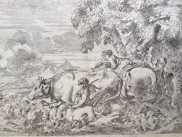 Giovanni Benedetto Castiglione (1609-1664) - Group of beschikbaar voor biedingen