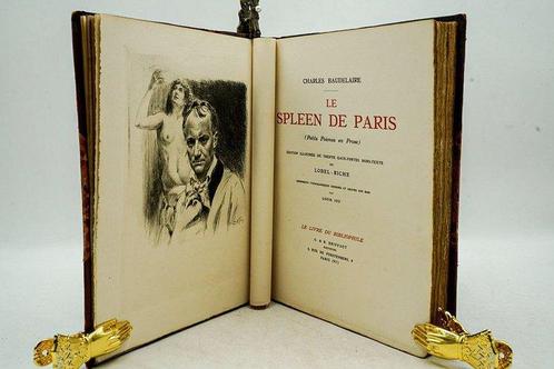 Charles Baudelaire et Lobel-Riche - Le Spleen de Paris, Antiek en Kunst, Antiek | Boeken en Manuscripten