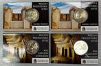 Malta. 2 Euro 2021/2022 Tarxien + Hypogeum (4 coincards)