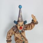 Jun Asilo - Beeld, Clown met eenwieler - 5 kg - 74 cm -, Antiek en Kunst