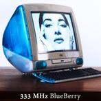 Apple iMac G3 Blueberry 333 Mhz (Fruity colours) incl., Consoles de jeu & Jeux vidéo