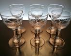 Val Saint Lambert - Drinkservies - Lothaire - Kristal - 6, Antiek en Kunst