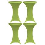 vidaXL Tafelhoes stretch 4 st 60 cm groen, Tuin en Terras, Verzenden, Nieuw