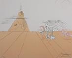 Salvador Dali (1904-1989) - Paysage iberique : Homme, Antiek en Kunst