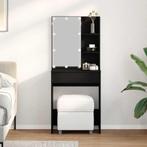 vidaXL Kaptafel met lade Zwart Eiken 60 x 40 x 140 cm, Maison & Meubles, Verzenden