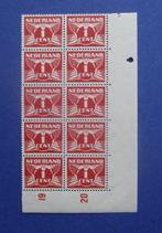 Pays-Bas 1941 - Vliegende Duif Lebeau 1Ct, 1½Ct et 3Ct en, Gestempeld