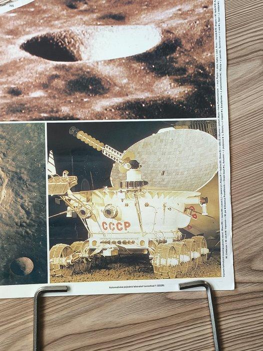 Tsjechië - Hemels (Maan en Mars); Antonín Rükl & Pavel, Livres, Atlas & Cartes géographiques