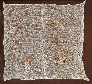 Chancay, Pérou Tissu Tissu de type Open Space. c. 1110 -