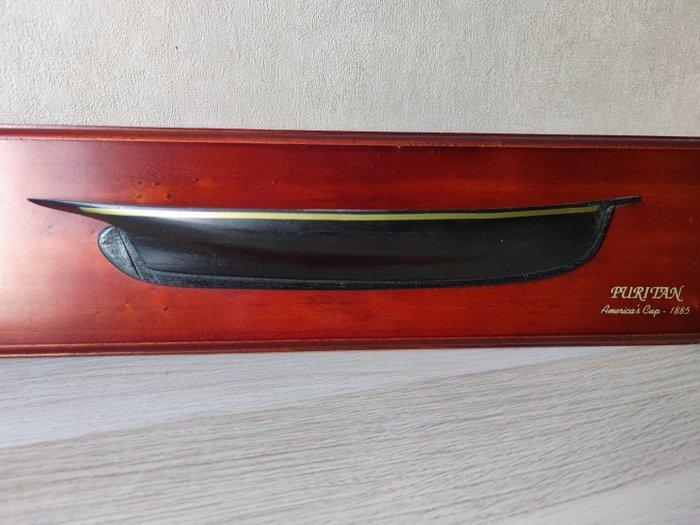 Puritan Americas Cup 1885 - Halfmodel, Antiek en Kunst, Curiosa en Brocante