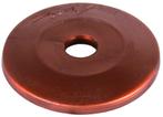 Dehn Cover Disc Plastic Brown For Conductor And Rod Holders, Doe-het-zelf en Bouw, Verzenden, Nieuw