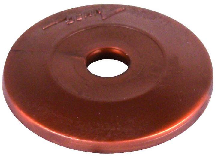 Dehn Cover Disc Plastic Brown For Conductor And Rod Holders, Doe-het-zelf en Bouw, Elektriciteit en Kabels, Verzenden