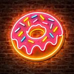 Neon LED-bord – Neon donut – 50 x 50 cm – Ambacht uit Italië