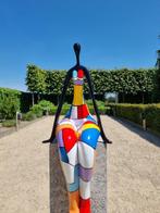 Beeldje - Sitting woman - Glasvezel