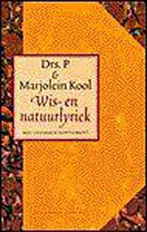 Wis- En Natuurlyriek 9789038814018, Boeken, Gedichten en Poëzie, Gelezen, Verzenden