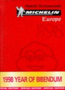 Michelin Red Guide 1998: Main Cities, Europe (Michelin Red, Livres, Livres Autre, Envoi