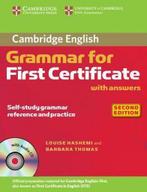 Cambridge Grammar for First Certificate With Answers and, Louise Hashemi, Barbara Thomas, Verzenden
