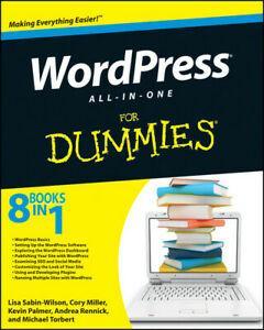 --For dummies: WordPress all-in-one for dummies by Lisa, Livres, Livres Autre, Envoi